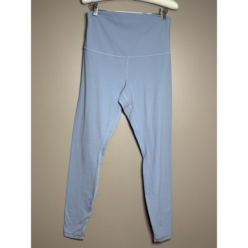 Women's Light Blue Lululemon Align High Rise Leggings Size 10